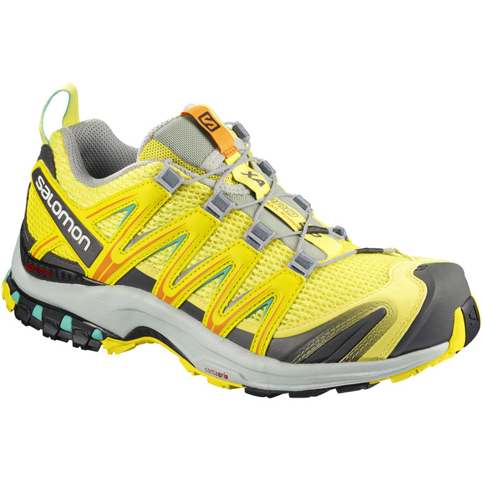 SALOMON XA PRO 3D W Philippines - Women's Trail Running Shoes - Yellow | 267358-OMH